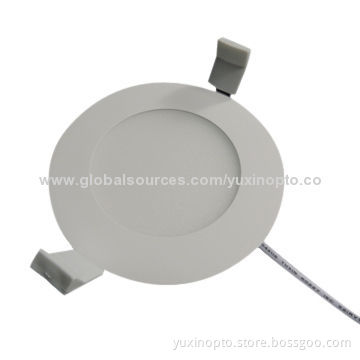 6W Round LED Panel Light, Compliant with RoHS Directive